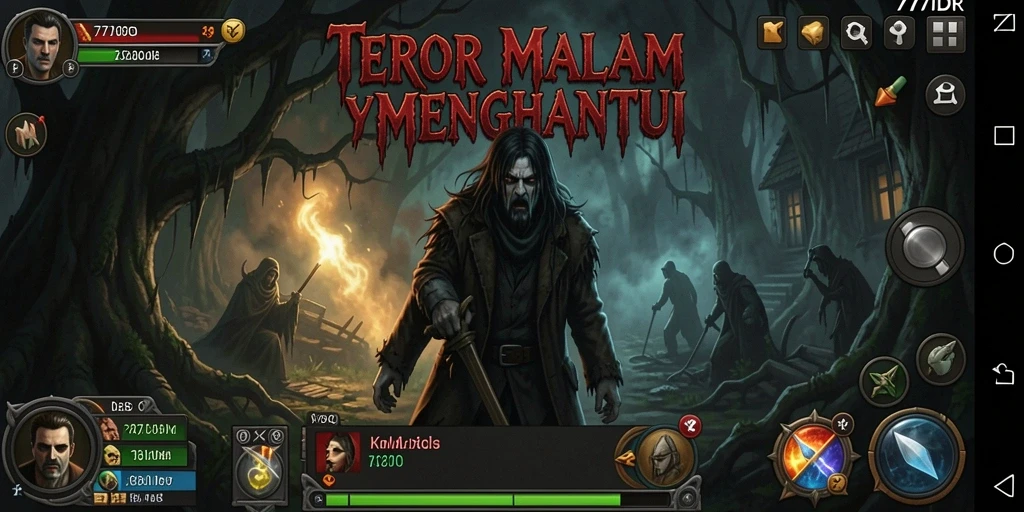 Screenshot utama 777IDR menampilkan intensitas gameplay Horror yang mencekam.