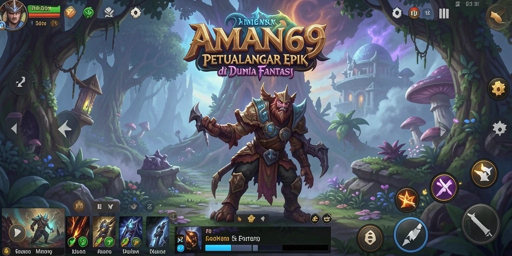 Tampilan gameplay RPG yang memukau dan mendebarkan.
