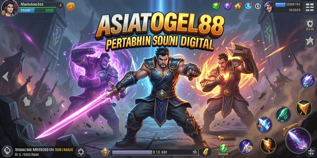 Tampilan permainan Fighting yang mendebarkan di ASIATOGEL88.