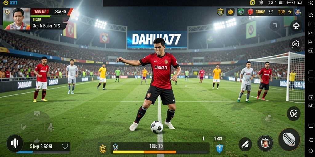Tampilan gameplay mengesankan dalam DAHLIA77 yang penuh aksi.