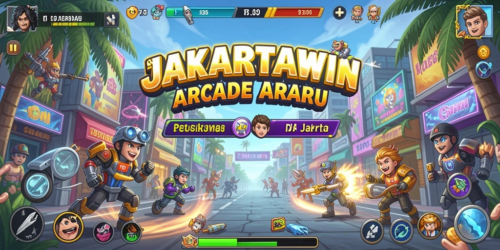 Screenshot gameplay JAKARTAWIN dengan aksi seru dan tantangan menarik.