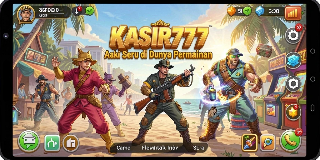 Tampilan gameplay KASIR777 yang mendebarkan dan penuh aksi.