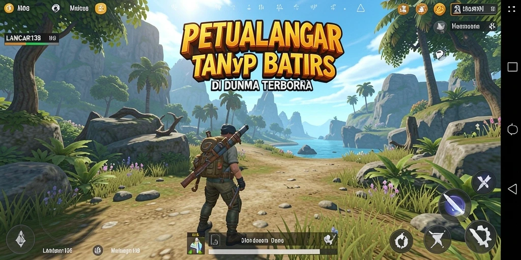 Gameplay Open World yang menakjubkan dengan kebebasan eksplorasi.