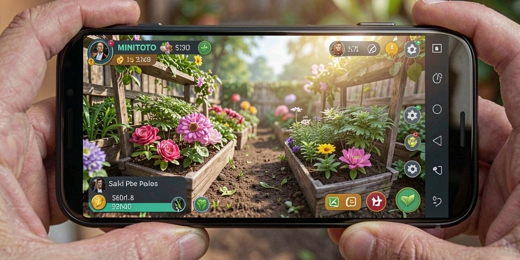 Tampilan menarik gameplay MINITOTO dengan elemen pertanian.
