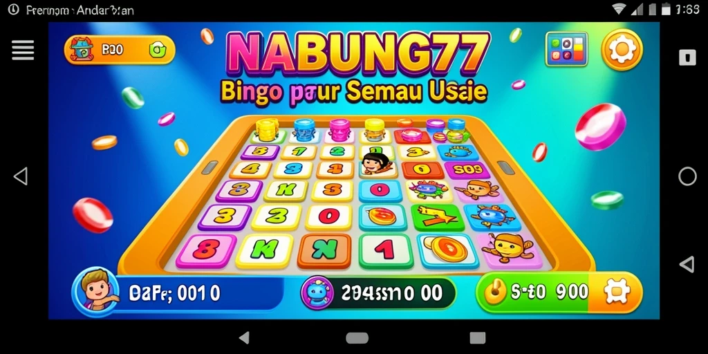 Tampilan gameplay <strong>NABUNG77</strong> yang seru dan interaktif.