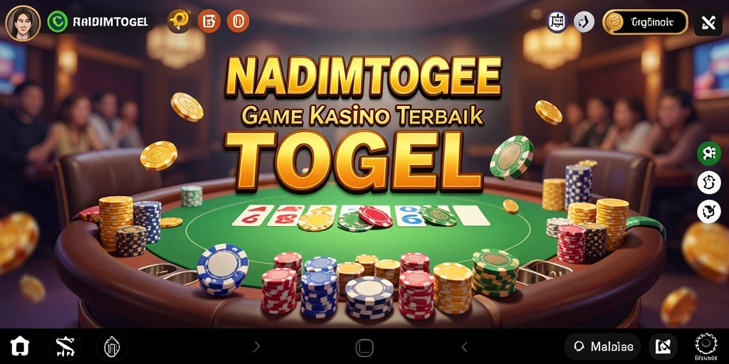 Tampilan antarmuka yang menarik dan gameplay seru dari NADIMTOGEL.