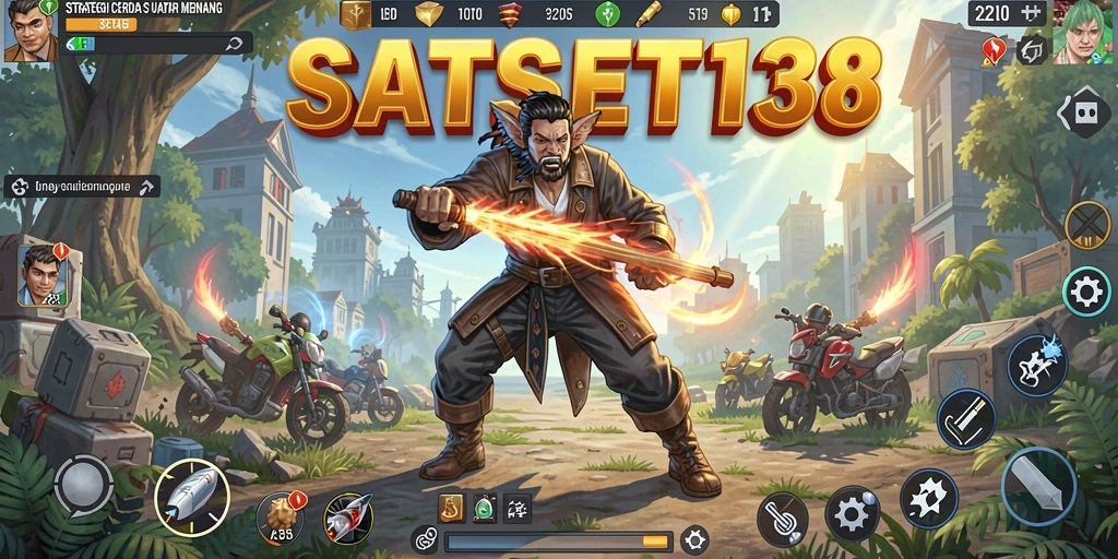 Tampilan gameplay SATSET138 menampilkan momen berkepentingan strategi.