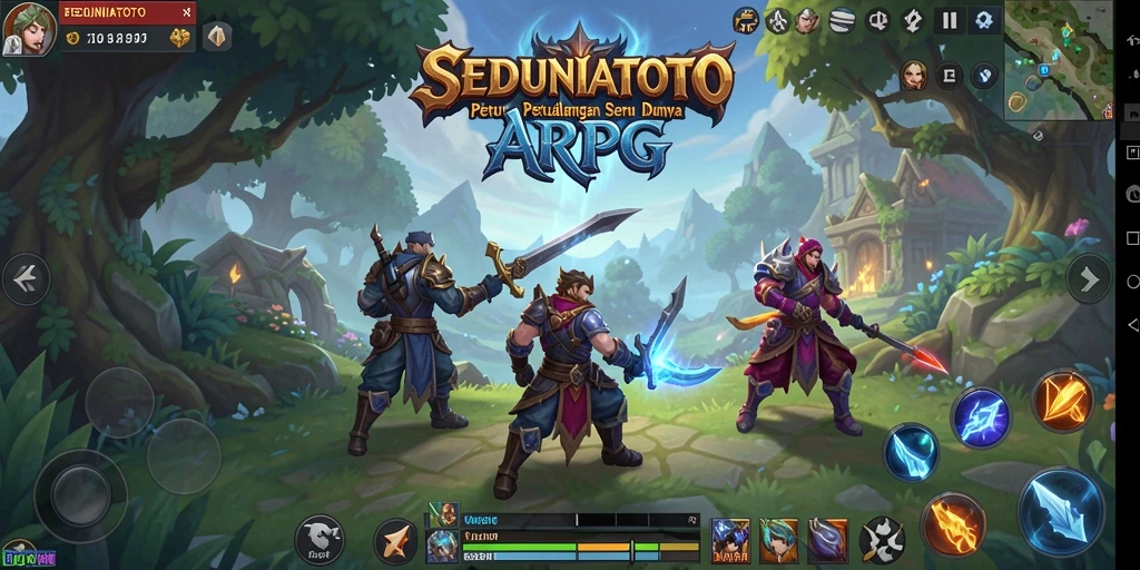 Gameplay seru SEDUNIATOTO di dunia ARPG yang menakjubkan.