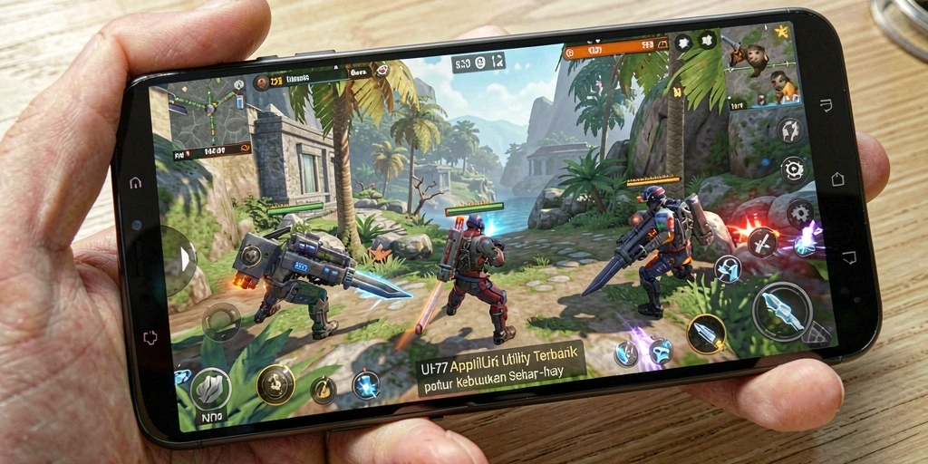Tampilan gameplay UH77 yang sederhana dan efisien.